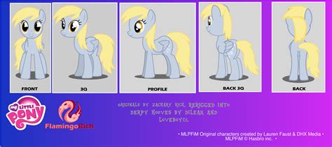 Mlp Derpy Hooves 360 Fixed Eyes Flash Pony Puppet Rigs Derpy