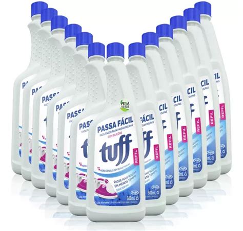 Passa Fácil Facilitador Passar Roupas Tuff 500ml Kit 13 Un