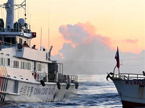 Philippine Ship Chinese Vessel Collide In South China Sea Beijing