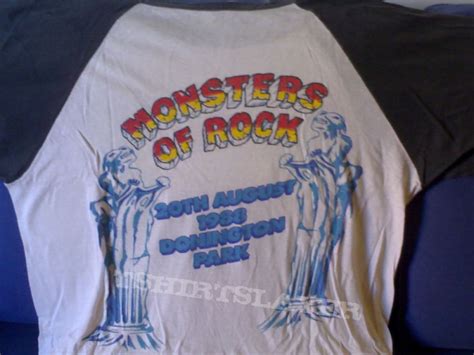 Monsters Of Rock Festival 1988 - Castle Donington | TShirtSlayer TShirt ...