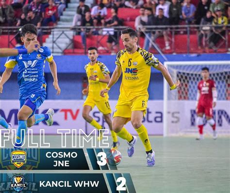 Hasil Liga Futsal Profesional Comeback Cosmo Jne Gulung