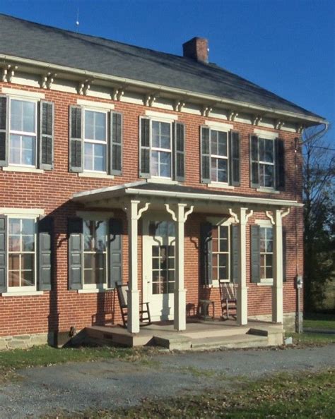 Large Brick Farmhouse located close to Lancaster County Attractions ...