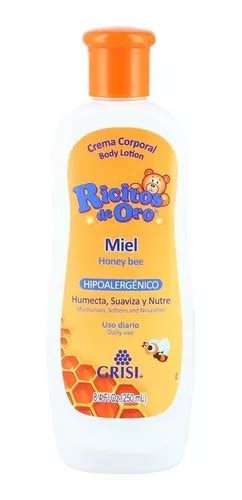 Crema Corporal Ricitos De Oro Miel Grisi 250 Ml MercadoLibre