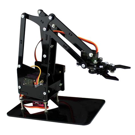 Buy Wattnine Quartz Diy Robotic Arm Kit With Assembly Video Dof