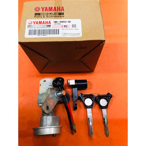 YAMAHA ORIGINAL 50C XH252 02 LC135 V2 7 MAIN SWITCH SET KUNCI SET