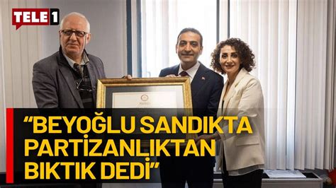 CHP den Beyoğlu Belediye Başkanı seçilen İnan Güney den teşekkür mesajı