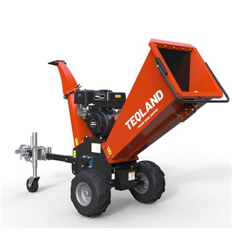 Hp Cc Gas Powered Wood Chipper Shredder Mulcher Atv Tow Behind