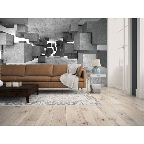 Livingwalls Fototapete Designwalls Concrete Tetris Wall Art De