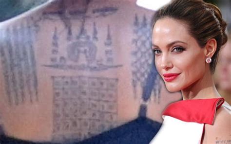 What's Tat?! Expert Reveals Secret Meaning Behind Angelina's New Ink