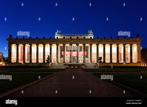 Berlin Old Museum Altes Museums Stock Photo Alamy