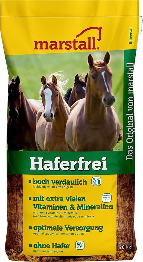 Marstall Premium Pferdefutter Haferfrei Er Pack X Kilograms