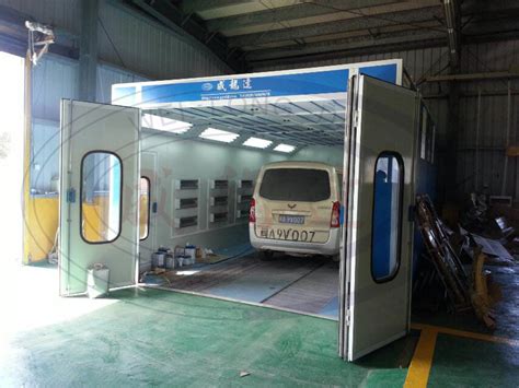 Wld6000 Auto Spray Paint Booths Oven With Infrared Heating System China Environment Protection