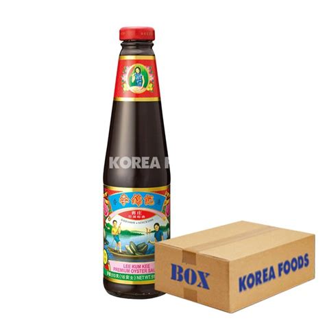 Lee Kum Kee Premium Oyster Sauce 510g X 12 Box Korea Foods