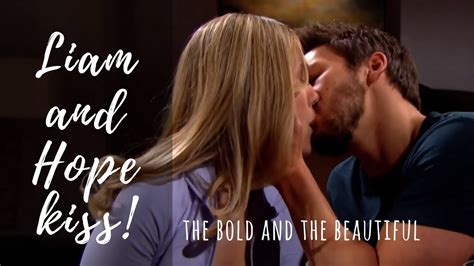 Liam And Hope Kiss The Bold And The Beautiful Recaps And Spoilers Youtube