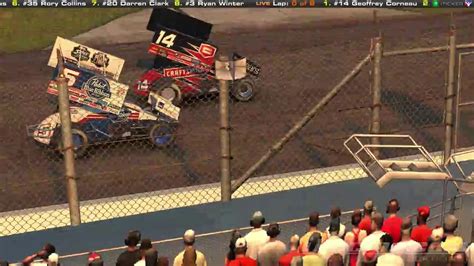 Iracing Dirt Jsrl Spike Chassis Sprint Car Series Usa Heat Youtube