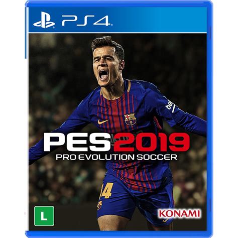 Jogo PES 2019 Pro Evolution Soccer 2019 PS4 Konami PT 1 UN Gamers