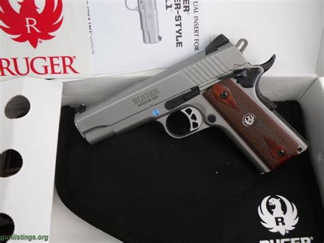 Gunlistings Org Pistols Ruger Sr Commander Acp New