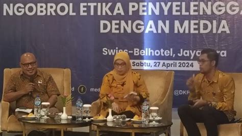 DKPP Laporan Kasus Pelanggaran Pemilu 2024 Terbanyak Dari Papua