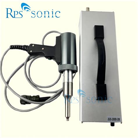 Khz W Ultrasonic Spot Welder Handheld Welding Gun With Optional