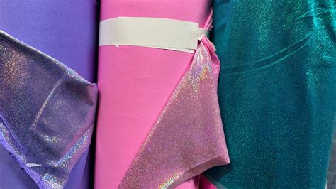 Hologram Foggy Foil New Colors In Stock Metallic Nylon Spandex Way