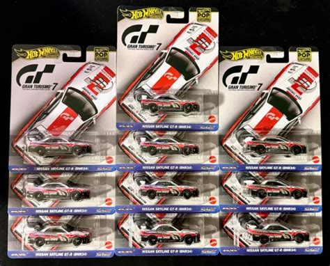 HOT WHEELS PREMIUM NISSAN SKYLINE GT R R34 NISMO GRAN TURISMO 7 POP CULTURE EUR 20 00 PicClick DE