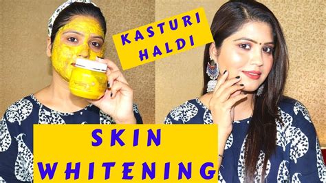 Skin Whitening Kasturi Haldi Natural Home Remedy Diy Skin Brightening