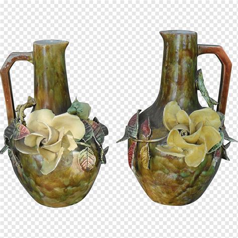 Jug Vase Ceramic Pottery Maiolica Vase Vase Flowers Jug Png Pngwing