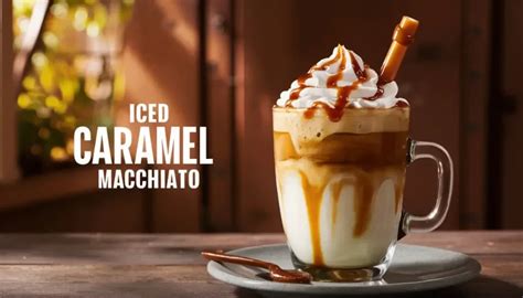 how to make a iced caramel macchiato at home