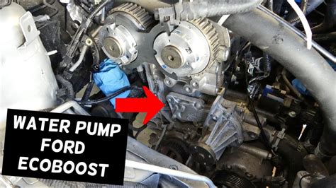 Water Pump Replacement Ford Mondeo Galaxy S Max C Max Transit 1 6 Ecoboost Youtube