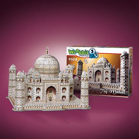 D Puzzle India Taj Mahal Wrebbit D Pieces Jigsaw Puzzles