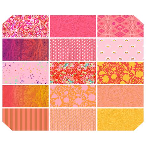 Tula Replenished In Fruity 15 Fat Quarters Bundle Saturday Stash By