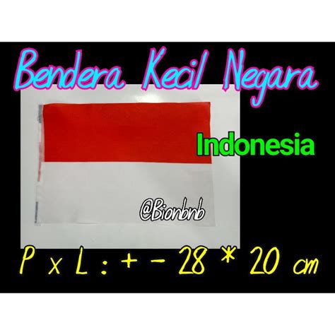 Jual Bendera Negara Indonesia Bendera Negara Kecil Shopee Indonesia