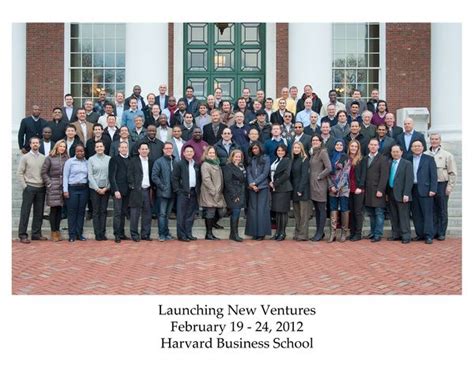 Harvard Business School Class Photo Seasonal Paradise