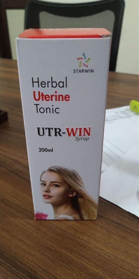 HERBAL UTERINE TONIC SYRUP Packaging Type Bottle Packaging Size 200