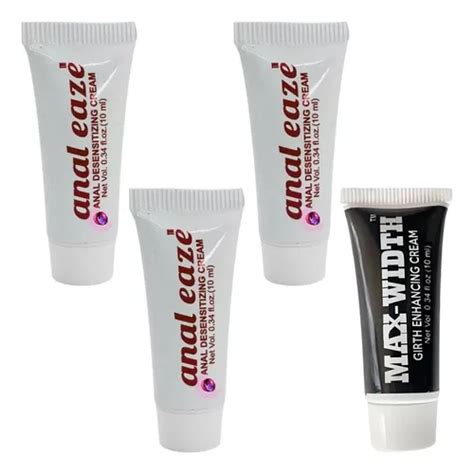 Lubricantes Anal Eaze Pzs Max Width Engrosador Pza Sin Sabor Meses Sin Inter S