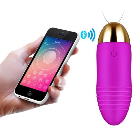 App Vibrator Smart Phone Silicone Vibrating Eggs Waterproof Bluetooth