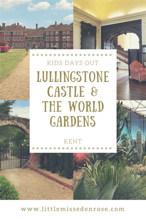 Exploring Lullingstone Castle & The World Garden - Little Miss Eden Rose