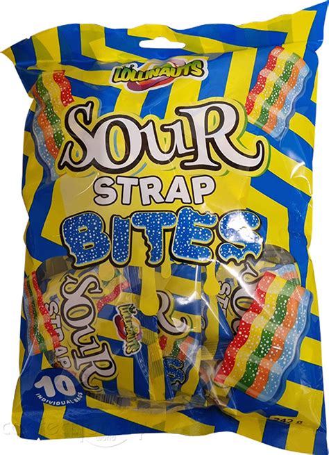 Sour Strap Bites 242g Confectionery World