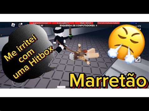 PASSEI RAIVA NO MARRETÃO roblox marretão fleethefacility YouTube