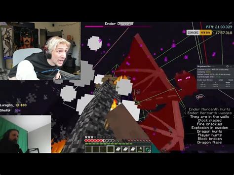 XQc Sets New Personal Best On Minecraft Speedrun Approximately 30