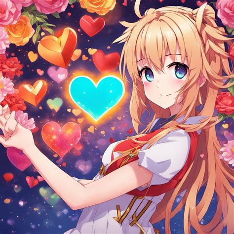 Anime Girl in Love by Tunewater on DeviantArt