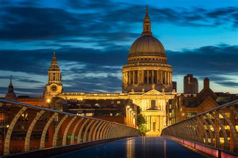 Sunrise On London Millennium Bridge | England - Fine Art Photography by ...