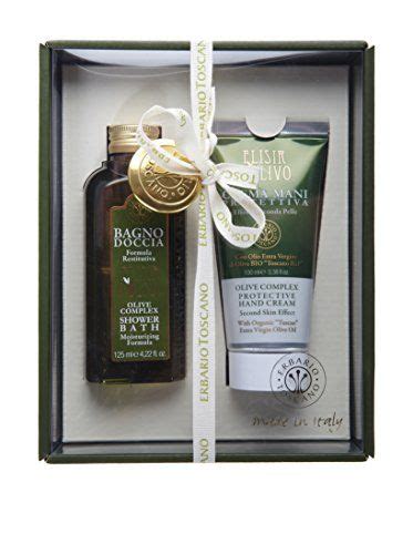 Erbario Toscano Olive Complex Piece Shower Bath Hand Cream Gift Set