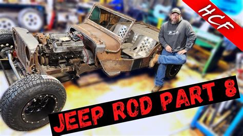 Modified Jeep Rat Rod