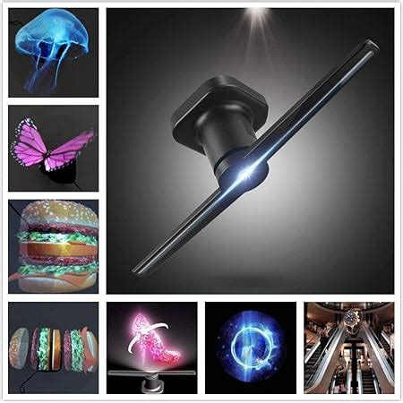 Microware D D K Holographic Display Fan With Unique Hologram