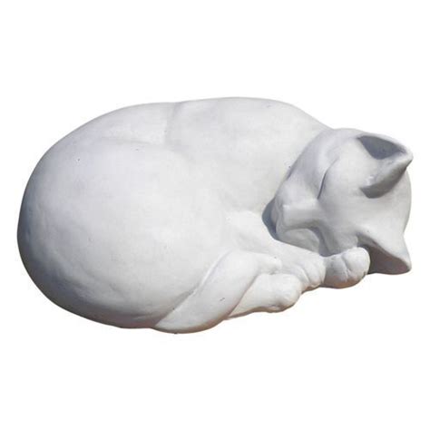 Classic Sleeping Cat Garden Statue Yard Art Garden Statues Statue Garden