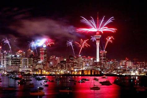 New Zealand Celebrates 2021 With Massive Firework Display Shafaq News