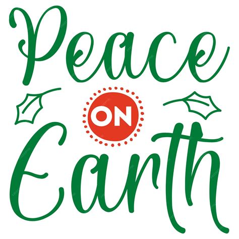 Peace On Earth - Clip Art Library