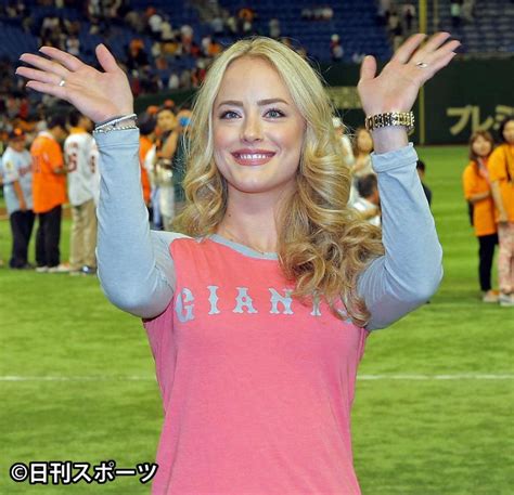 巨人マイコラス妻ローレンさん、芸能事務所入り 芸能 日刊スポーツ