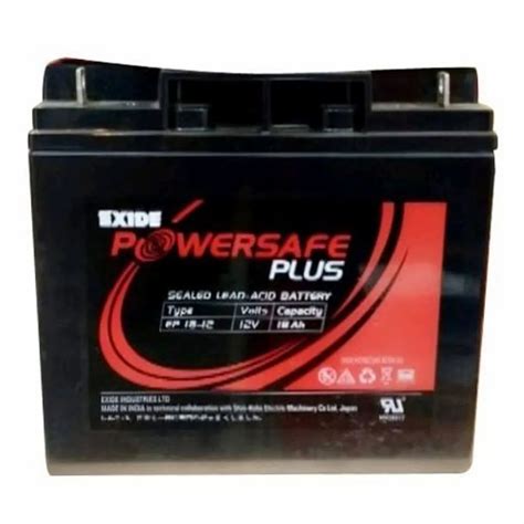 Exide 12v 18ah Smf Battery At ₹ 1895 Exide Powersafe Plus Smf Battery In New Delhi Id